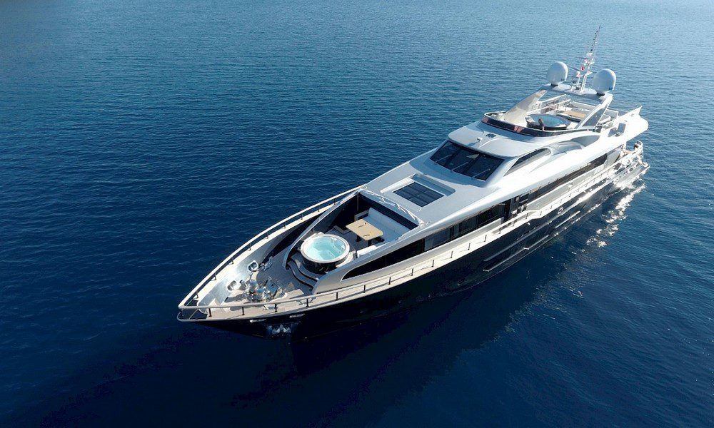 What medical facilities are available on larger yacht charters?